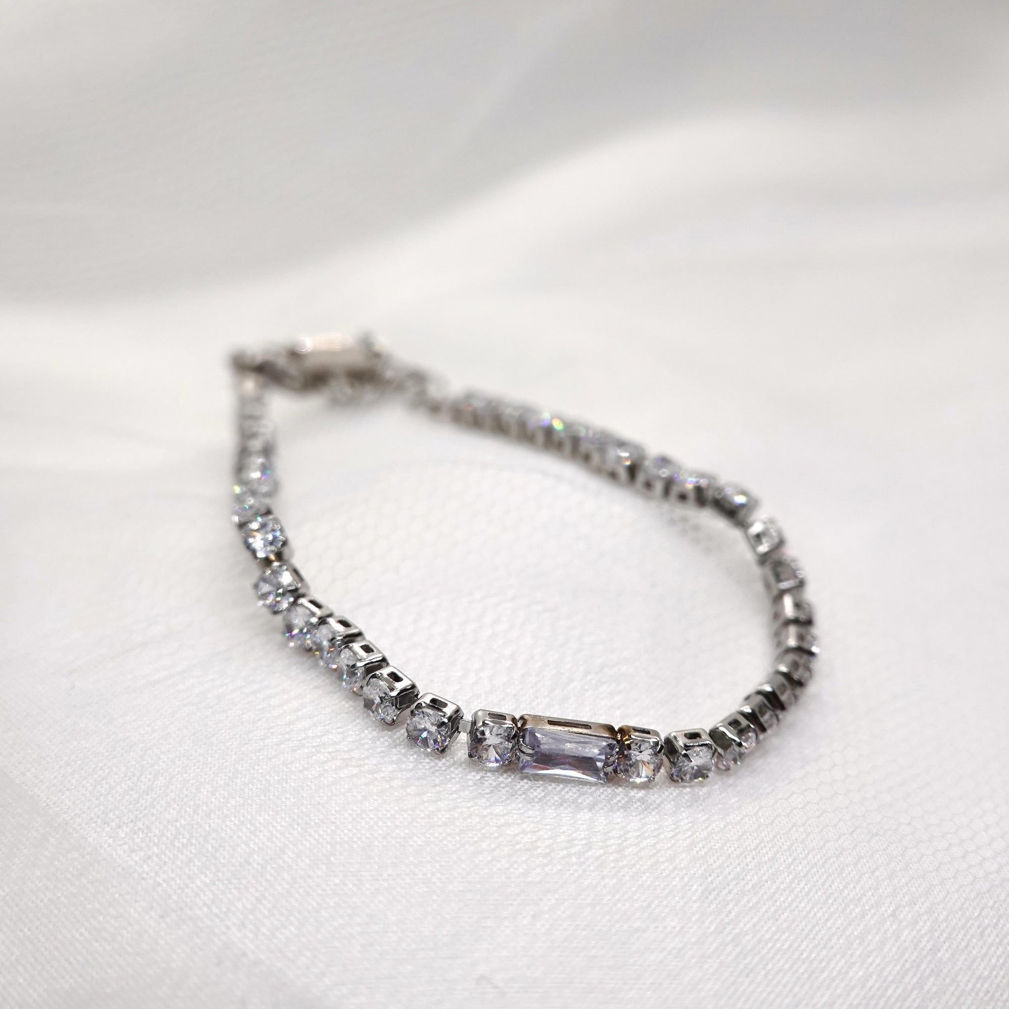 Gregory Ladner CZ Tennis Bracelet